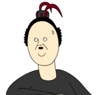 😐 0f31ee89 stiker, kartun, karakter, potret, lucu telegram sticker