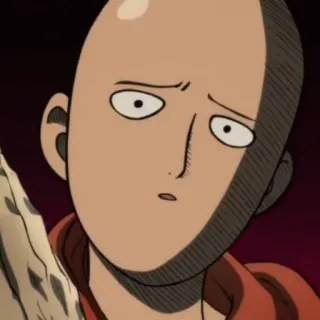 😒 b473bfa6 Saitama One-Punch Man Anime, One-Punch Man, Saitama, Pahlawan, Botak, Manga telegram sticker
