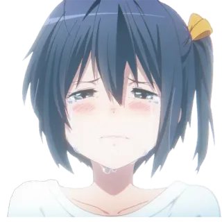 😪 e501c1f8 Anime, Khóc, Buồn, Cô gái, Nước mắt, Cảm xúc telegram sticker