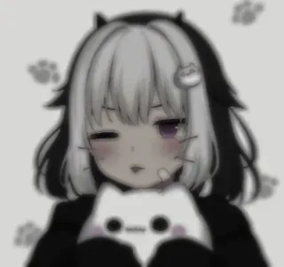 ❤️ 4352c2fc Anime, Kucing, Gadis, Kawaii, Lucu, Estetik telegram sticker