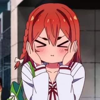 ✨ 96eea168 Sumi Sakurasawa Rent-A-Girlfriend Anime, Dễ thương, Cô gái, Sakurasawa, Sumi, Rent-A-Girlfriend, Nhân vật telegram sticker