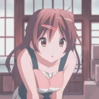 ✨ ade825be cô gái anime, dễ thương, hoạt hình, hình minh họa telegram sticker