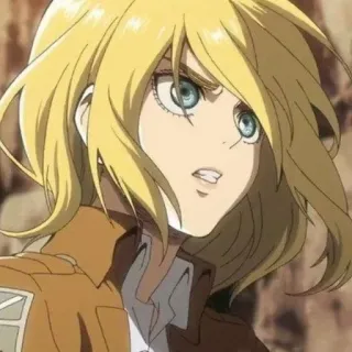 ✨ e2923341 Historia Reiss Attack on Titan Anime, Nhân vật, Historia Reiss, Attack on Titan telegram sticker