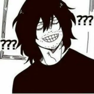 🐾 343db9e7 ??? Anime, Vraagtekens, Verward, Twijfel, Cartoon telegram sticker