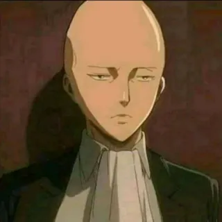 🐾 78b78c03 Levi Ackerman Attack on Titan Anime, Kaal, Personage, Grappig, Meme, Kapitein telegram sticker