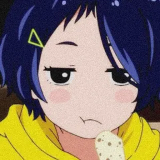 💌 345c2027 Anime, Mädchen, Charakter, Ausdruck telegram sticker