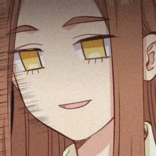 💌 ab88ed3e Frau, lächelnd, Cartoon, Anime, Charakter, Porträt telegram sticker