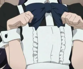 🌟 10e966c3 Anime, Maid, Uniforme, Lindo, Lazo, Manga telegram sticker