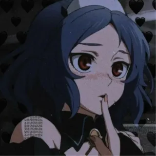 Aesthetic anime by @fStikBot telegram stickers