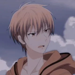 😡 0135a5c1 Аниме, Аниме парень, Мультяшный персонаж, Мужской, Портрет, Анимированный whatsapp sticker