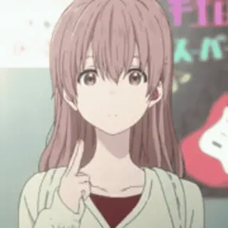 🖤 080cf68c Fille anime, Dessin animé, Personnage, Mignon, Illustration whatsapp sticker