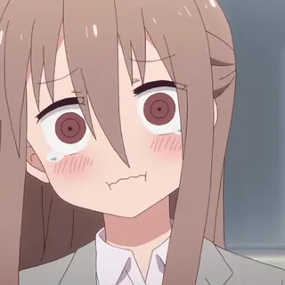 🖤 1c7a11bc Anime, Fille, pleure, triste, émotionnel whatsapp sticker