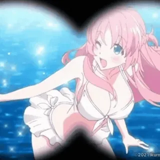 🧍‍♀️ 3dc8dd1a Anime, Chica, Traje de baño, Playa whatsapp sticker