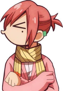 😤 501e903f Yashiro Nene Toilet-bound Hanako-kun Anime, Manga, Yashiro Nene, Hanako-kun - I sette misteri del Monte Kamome telegram sticker