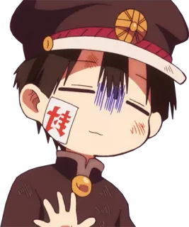 😨 aaffb1ad Amane Yugi Toilet-bound Hanako-kun Anime, Hanako-kun, Hanako-kun - I sette misteri del collegio Kamome, Amane Yugi telegram sticker