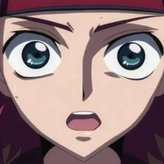 🧩 4073e5ac อนิเมะ, ตกใจ, การ์ตูน, สีหน้า, ตกตะลึง whatsapp sticker