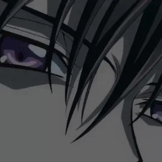 🧩 4b3965e7 อนิเมะ, ดวงตา, มังงะ, มืด, ใบหน้า whatsapp sticker