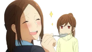 Horimiya @animelover9 whatsapp stickers