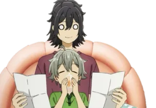 🌝 2cdec421 Anime, Horimiya, Manga, Carino, Personaggi whatsapp sticker