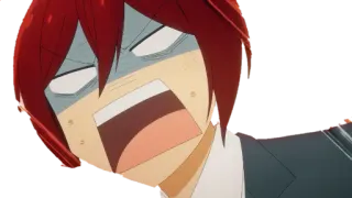 😠 4d452c3b Anime, Arrabbiato, Scioccato, Spaventato, Faccia whatsapp sticker