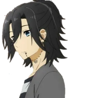 Horimiya @animelover9 whatsapp stickers