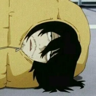 🌈 8fa6f763 Shota Aizawa My Hero Academia Anime, Manga, My Hero Academia, Aizawa, Shota Aizawa, Eraserhead, Héros telegram sticker
