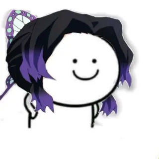 🌈 d4c4d9ab Anime, Sticker, Dessin animé, Mignon, Demon Slayer telegram sticker