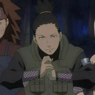 😈 d59e79eb Shikamaru Nara Naruto อนิเมะ, นารูโตะ, ชิกามารุ, นินจา telegram sticker