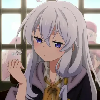 😕 ccf373eb Anime, Dziewczyna, Postać, Uroczy/a, Znudzony/a telegram sticker