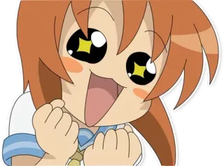 😍 2868eb37 Аниме, Милый, Манга, Девушка, Каваий, Счастливый, Восторженный telegram sticker