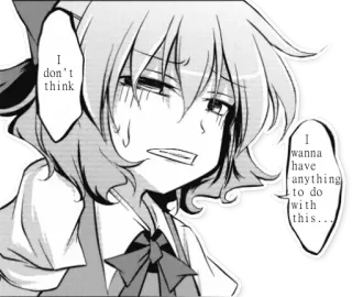 😨 d7f3380e I don't think
I wanna have anything to do with this... Аниме, Манга, Дискомфорт, Грустный, Расстроенный, Нежелание telegram sticker