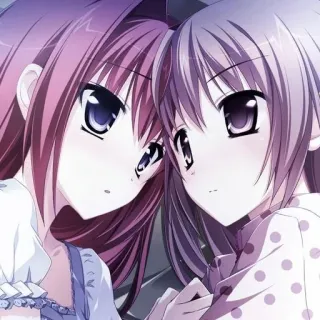 🫀 241bdf0f Anime, Mädchen, Süß, Freundschaft telegram sticker