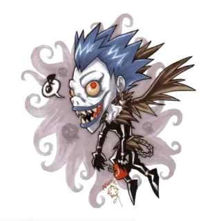 Deathnote @animedubbed_1 telegram stickers