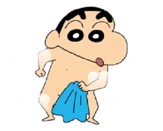 👙 2a47d63c Shin-chan Crayon Shin-chan cartoon, anime, crayon shin-chan, shin-chan, child, character whatsapp sticker