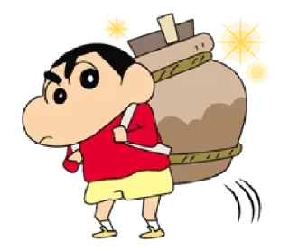 😐 f3ee9bb2 Shin-chan Crayon Shin-chan anime, cartoon, character, funny, japanese, shin chan whatsapp sticker