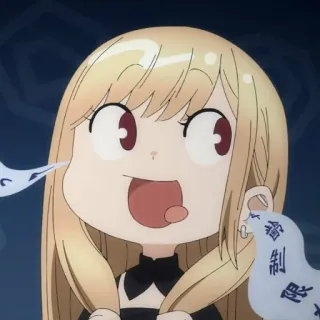 😗 062dd9c3 命令制限 Anime, Schattig, Cartoon, Manga, Expressie, Blij whatsapp sticker