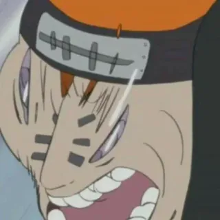 😡 47cd3d21 anime, grappig gezicht, cartoon, uitdrukking, meme, naruto whatsapp sticker