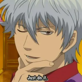 😏 e50cbd03 Just do it. citaat, Gewoon doen, aanmoediging, motivatie, vastberadenheid whatsapp sticker