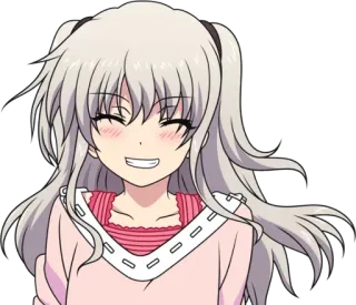 🤨 cb9c89c6 动漫, 微笑, 快乐, 可爱, 卡通 telegram sticker