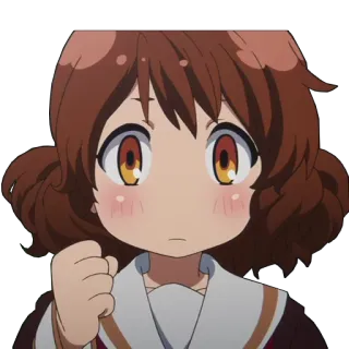 🤡 85d45822 Anime, Manga, Cartone animato, Ragazza, Carino, Felice, Allegro telegram sticker