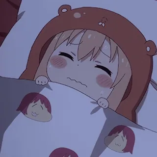 💤 3c7c8101 Umaru Doma Himouto! Umaru-chan Anime, Umaru, Himouto, Mignon, Dormir, Kawaii whatsapp sticker