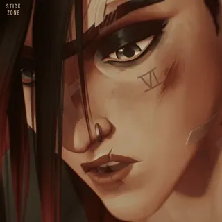 🦅 4db7e1a0 Vi Arcane Vi, Arcane, League of Legends, Character, Animated series, Netflix whatsapp sticker