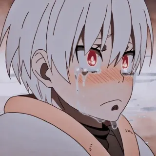 😭 c469124a Anime, Weinend, Traurig, Junge, Illustration, Manga telegram sticker