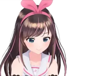 🙂 c7d8a75e Kizuna AI kizuna ai, อนิเมะ, ยูทูปเบอร์เสมือนจริง, วีทูปเบอร์, น่ารัก, คาวาอิ whatsapp sticker