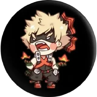 @AnimeTor1 ❚ Bakugou telegram stickers