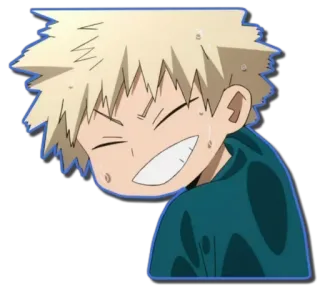 😁 e75303d1 Katsuki Bakugo My Hero Academia anime, my hero academia, bakugo, katsuki bakugo telegram sticker