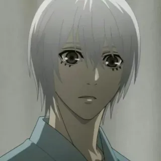 🔥 02a1d187 Juuzou Suzuya Tokyo Ghoul Аниме, Манга, Токийский Гуль, Джузо Сузуя, Белые волосы, Персонаж, Персонаж аниме, Персонаж манги telegram sticker