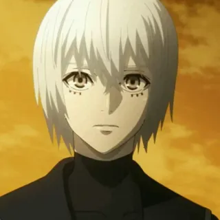 🔥 53dd801f Ken Kaneki Tokyo Ghoul Аниме, Токийский Гуль, Кен Канеки, Гуль, Белые Волосы, Сейнен, Тёмное Фэнтези telegram sticker