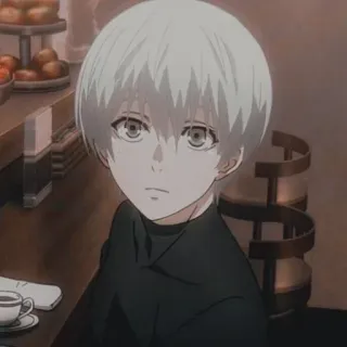 🔥 99eeaa73 Ken Kaneki Tokyo Ghoul Аниме, Манга, Персонаж, Парень, Гуль, Кен Канеки, Токийский гуль telegram sticker