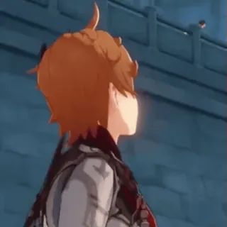 🏃 4d016dc5 Tartaglia Genshin Impact tartaglia, genshin impact, personnage, jeu vidéo, animé, cheveux orange telegram sticker